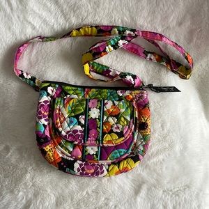 Vera Bradley quilted floral crossbody